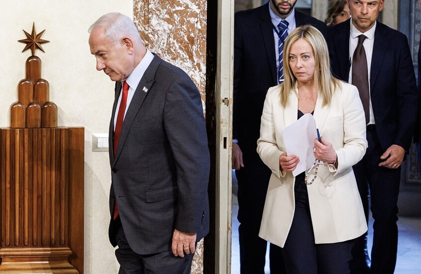 وصفت الوضع في القطاع بـ"المأساوي".. ميلوني تحث نتنياهو على احترام القانون الدولي في غزة