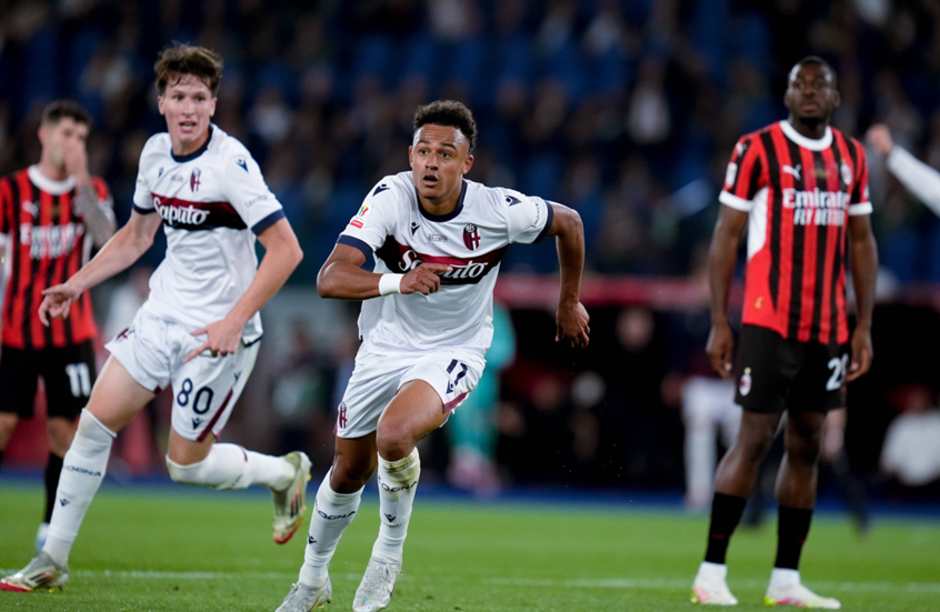 بولونيا يقهر ميلان ويتوج بطلا لكأس إيطاليا للمرة الأولى منذ 51 عاما