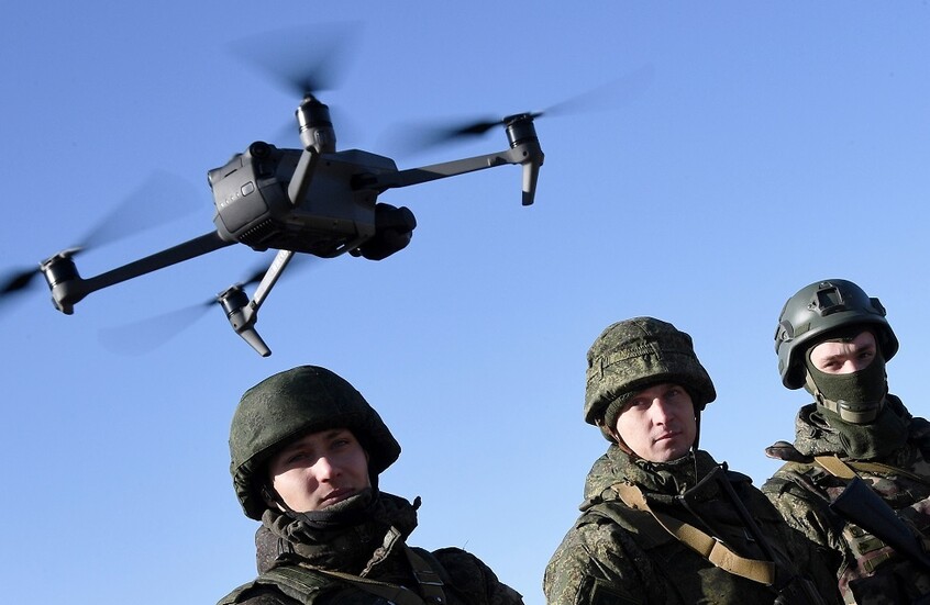 مسيرات جوية أوكرانية تعزف موسيقى "حرب النجوم"  خلال تنفيذ مهامها القتالية  