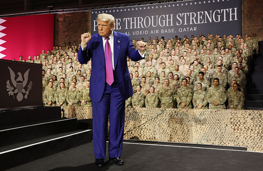 ترامب يكشف تفاصيل زيارة سرية أجراها إلى العراق (فيديو)