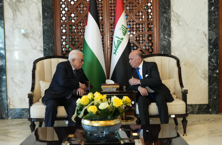 وزير الخارجية العراقي والرئيس الفلسطيني يؤكدان أهمية انعقاد القمة العربية في هذا الظرف الحساس