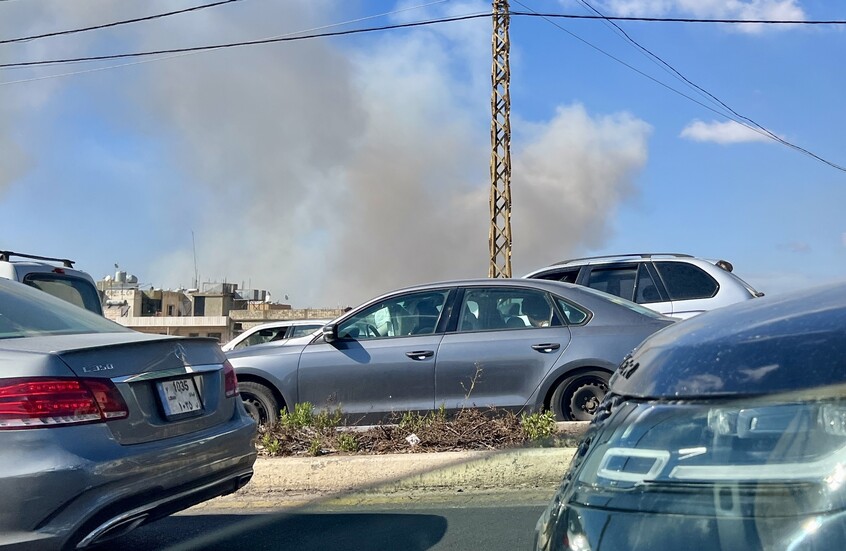 مراسلنا: مقتل شخص في غارة إسرائيلية استهدفت سيارة جنوب لبنان (صورة)