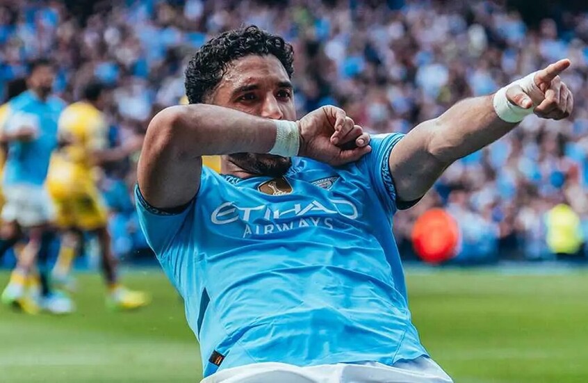 عمر مرموش يطارد أول لقب له مع مانشستر سيتي في نهائي كأس الاتحاد الإنجليزي