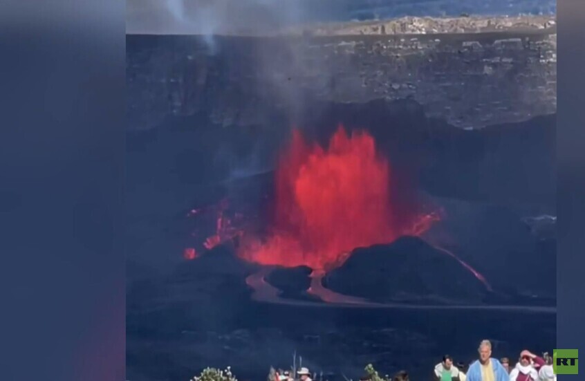 ثوران بركان "كيلاويا" في هاواي