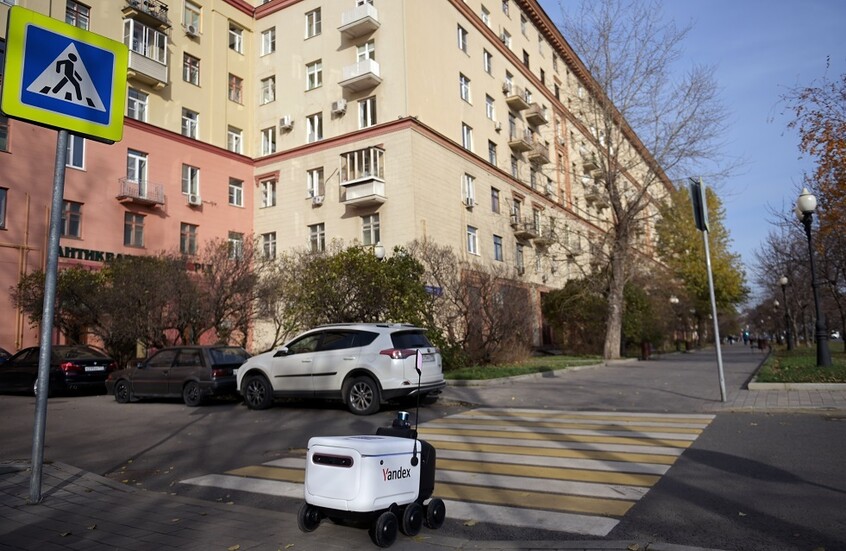 صحيفة: روبوتات التوصيل في روسيا ستصبح مشاركا كاملا في حركة المرور على الطرق