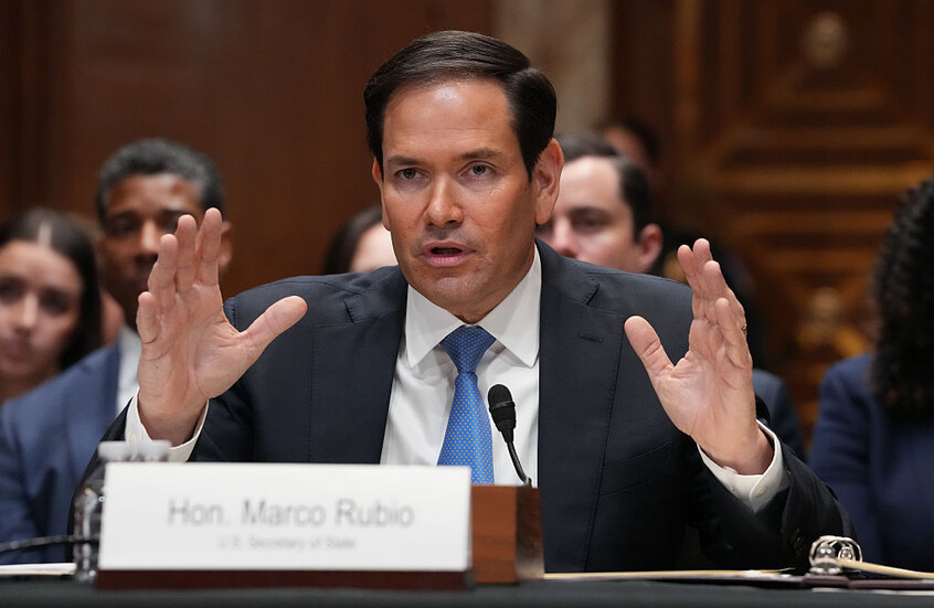 روبيو ينفي إجبار الفلسطينيين على مغادرة قطاع غزة (فيديو)