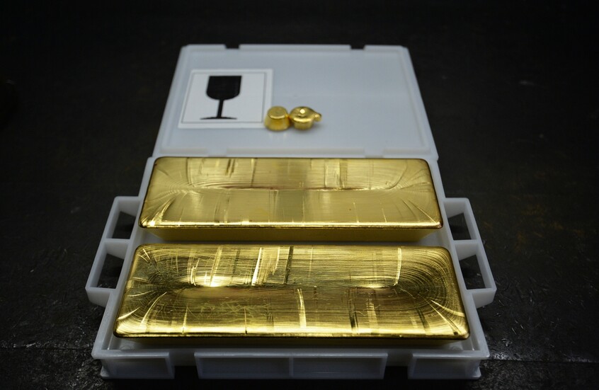 الذهب يسجل أعلى مستوى في أكثر من أسبوع