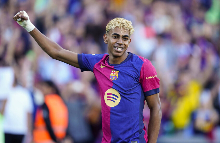 برشلونة يصطدم بمطالب لامين جمال المالية لتجديد عقده