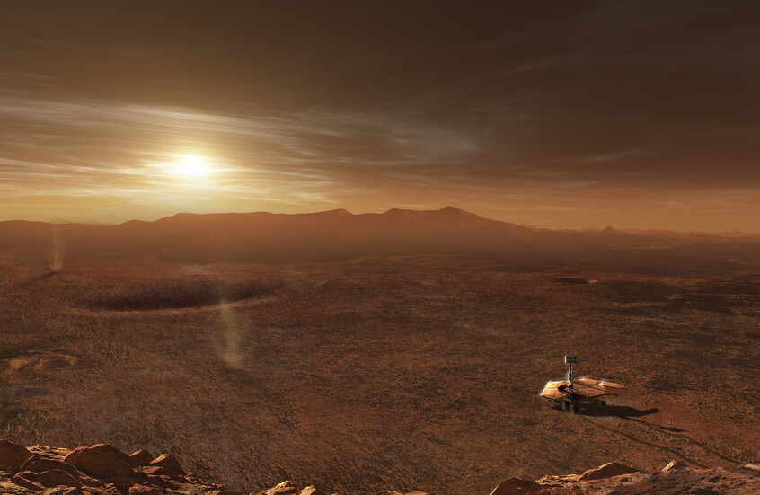 ضيف غير متوقع.. "عفريت الغبار" يسرق الأضواء في أحدث سيلفي لمركبة ناسا على المريخ