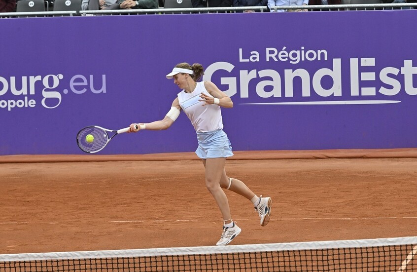 فرحة الروسية سامسونوفا لم تكتمل في ستراسبورغ (فيديو)