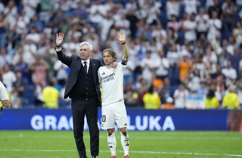 وداع مودريتش وأنشيلوتي.. ريال مدريد يختتم مشواره في الليغا بفوز بنكهة الهزيمة (فيديو)