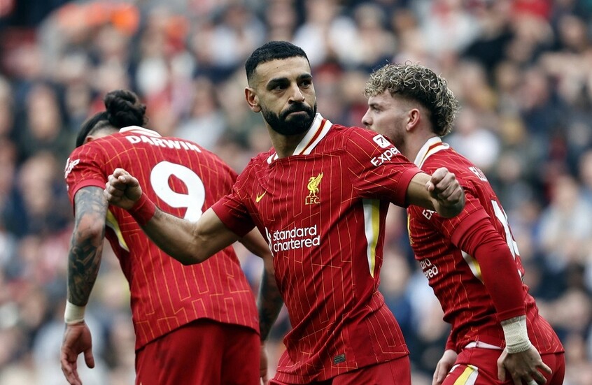 مهمة شبه مستحيلة.. كم هدفا يحتاج صلاح لانتزاع الحذاء الذهبي من مبابي؟