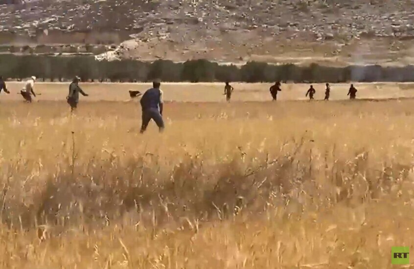 رام الله.. اعتداء مستوطنين إسرائيليين على مزارعين فلسطينيين