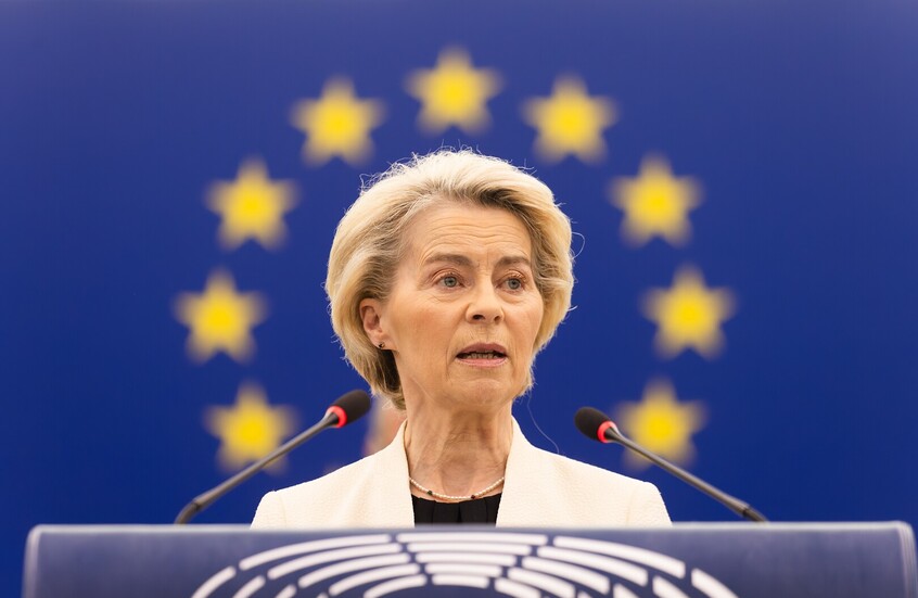 رئيسة المفوضية الأوروبية تندد باستخدام القوة غير المتناسب ضد المدنيين في غزة