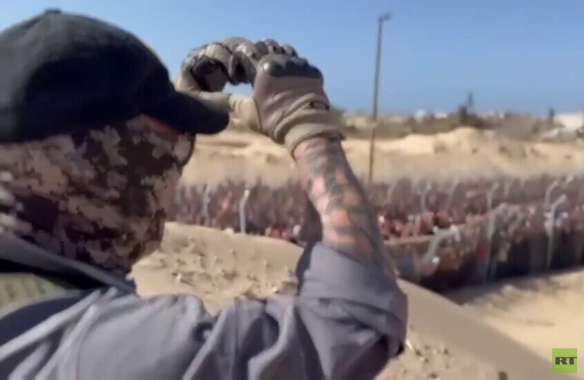 غزة.. شركة أمريكية توزع المساعدات في جنوب القطاع