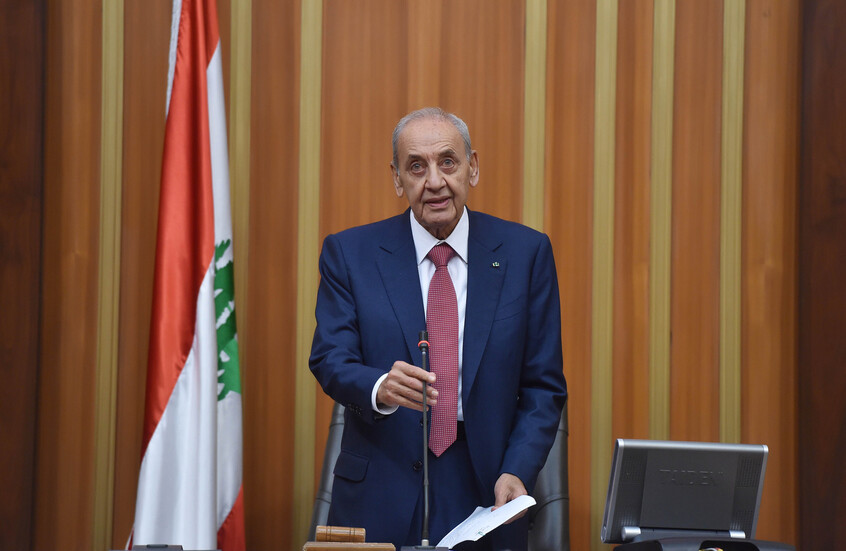 بري: نرحب بكل جهد استثماري للمساهمة في إعادة الإعمار ومصر لم تتأخر عن دعمنا