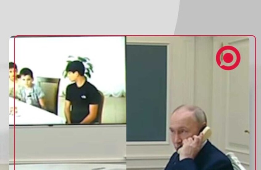 "فيما بعد!".. بوتين يرفض الرد على الهاتف أثناء حديثه مع عائلة روسية