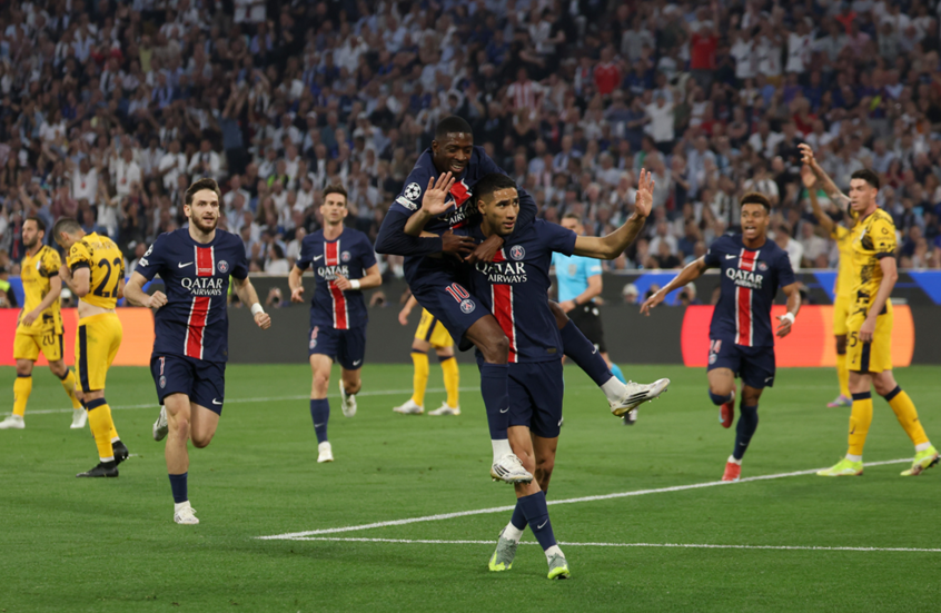 حكيمي يهز شباك إنتر ويعادل إنجازا تاريخيا لصلاح ورابح ماجر (فيديو)