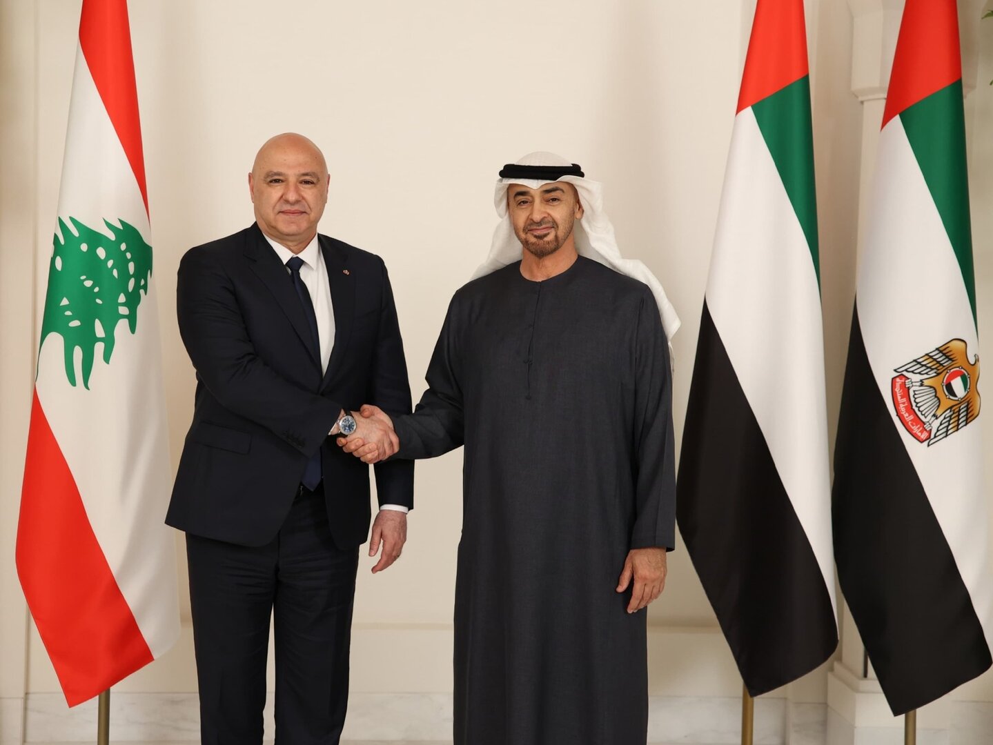 في بيان مشترك.. هذا ما تم الاتفاق عليه بين لبنان والإمارات