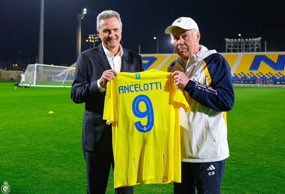 بدعم من رونالدو.. النصر السعودي يتجه للتعاقد مع مدرب ريال مدريد