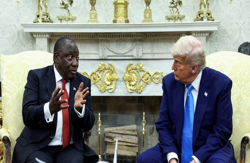 ترامب معلقا على زيارة زيلينسكي لجنوب إفريقيا ماذا يفعل هناك بحق الجحيم ترامب معلقا على زيارة زيلينسكي لجنوب إفريقيا ماذا يفعل هناك بحق الجحيم