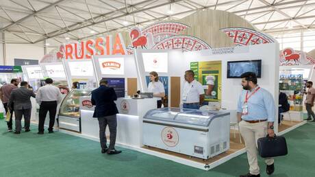 السعودية.. حضور مميز للمنتجات الروسية في معرض الغذاء بالرياض