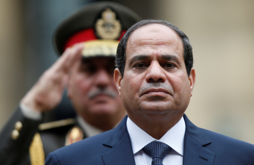 السيسي يلتقي وزير خارجية إيران ويحذر من حرب شاملة