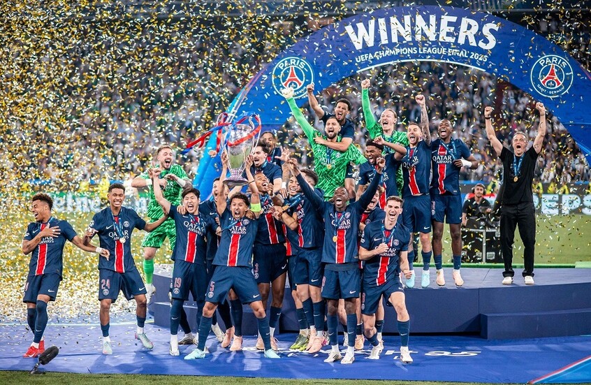 غزة أحد الأسباب.. "يويفا" يدرس فرض عقوبات ثقيلة على باريس سان جيرمان بعد الفوز بدوري الأبطال