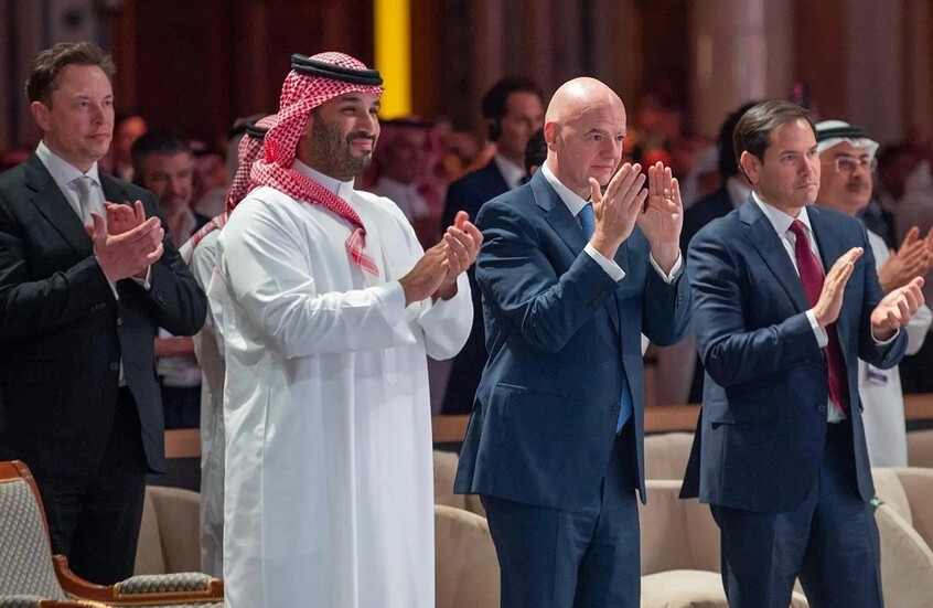 "دوري الملوك".. القناص ياسر القحطاني يحتفل على طريقة ولي العهد السعودي