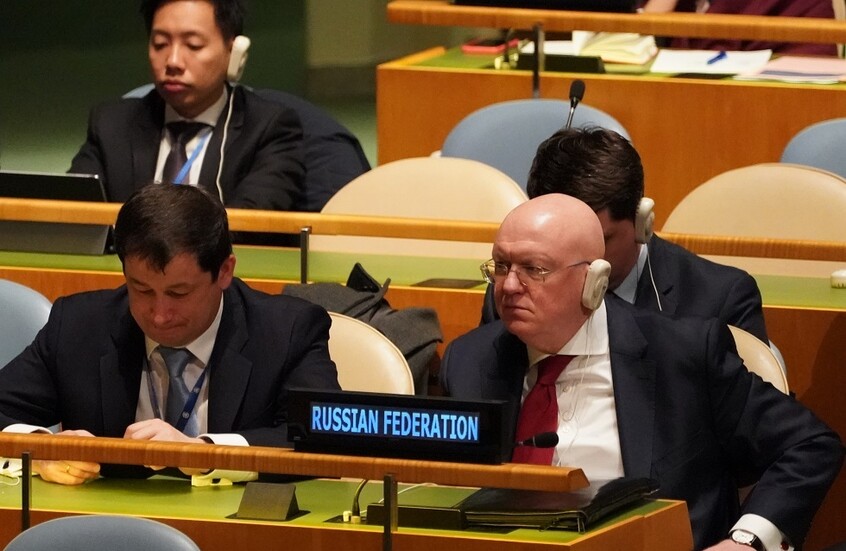 نيبينزيا: تصويت مجلس الأمن الدولي حول غزة أظهر من يلعب بالجيوسياسية ومن يريد السلام