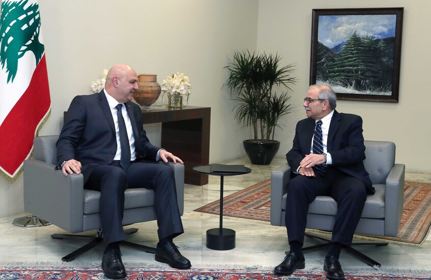 جوزيف عون: العدوان الإسرائيلي على محيط بيروت رسالة إلى واشنطن