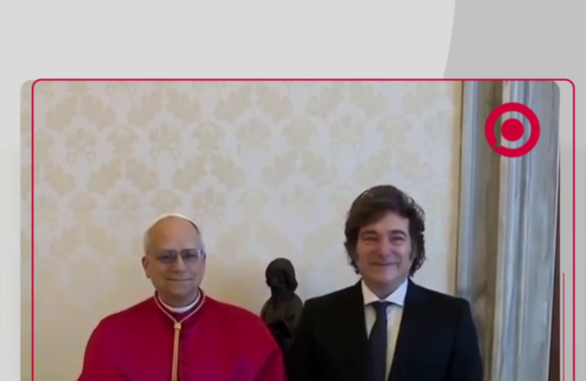 البابا ليو يلتقي بالرئيس الأرجنتيني خافيير ميلي