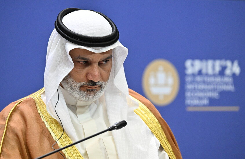 هيثم الغيص يشارك في أبرز حدث اقتصادي في روسيا.. منتدى بطرسبرغ الاقتصادي الدولي