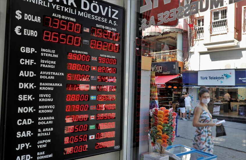 الليرة التركية تسجل أمام الروبل الروسي أدنى مستوى على الإطلاق