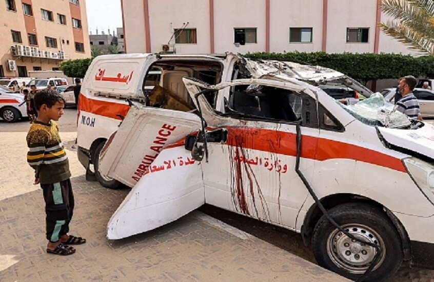 مقتل 3 مسعفين وصحافي ومصور في قصف إسرائيلي استهدفهم في مدينة غزة وخانيوس