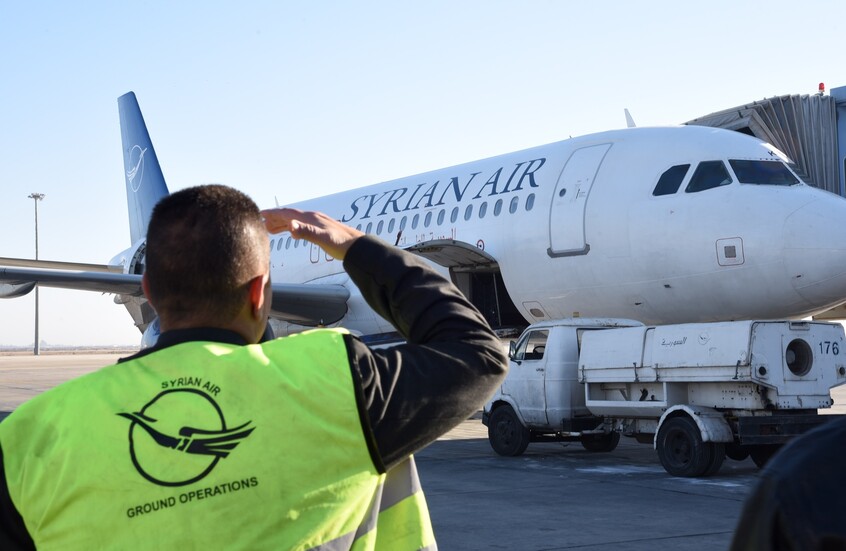 الخطوط الجوية السورية تستأنف رحلاتها إلى تركيا