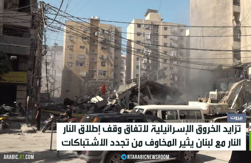 إسرائيل تصعد خروقاتها للهدنة مع لبنان