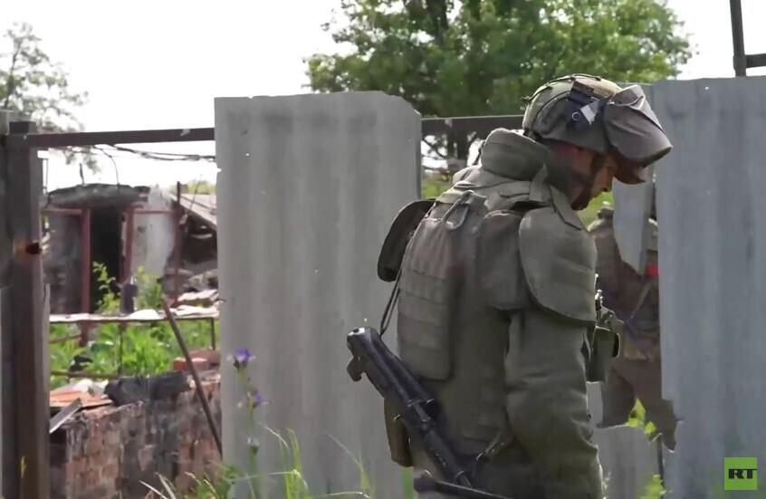 إزالة الألغام في مقاطعة كورسك