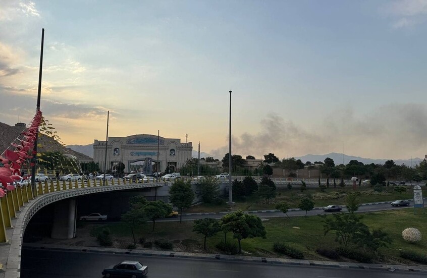 أنباء عن موجة هجمات جوية ثانية على مواقع في أنحاء إيران