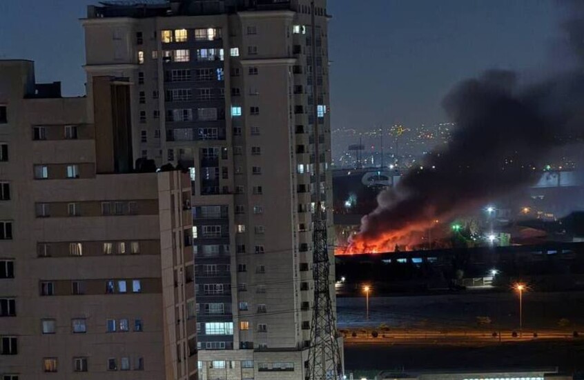 فيديوهات توثق حجم الدمار والأضرار الذي خلفته الضربات الإسرائيلية على طهران
