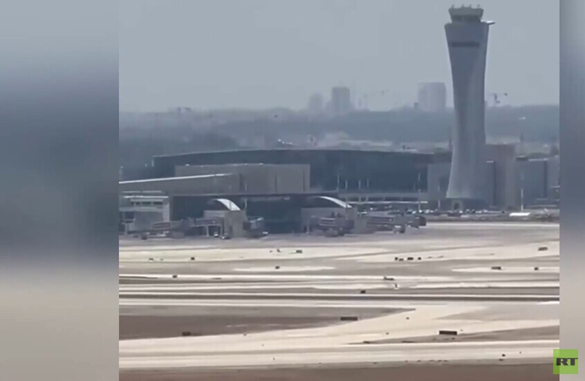 تل أبيب.. إخلاء جميع الطائرات المدنية من مطار بن غوريون