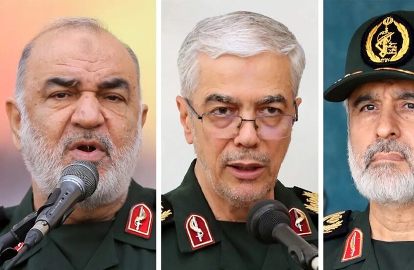 إيران تشيع قادتها يوم الثلاثاء المقبل