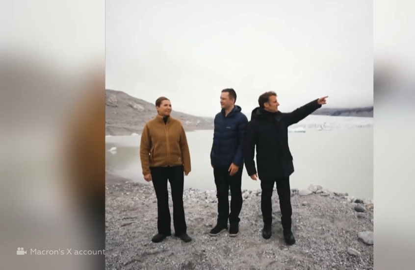 "غرينلاند ليست للبيع".. ماكرون يزور أكبر جزيرة في العالم