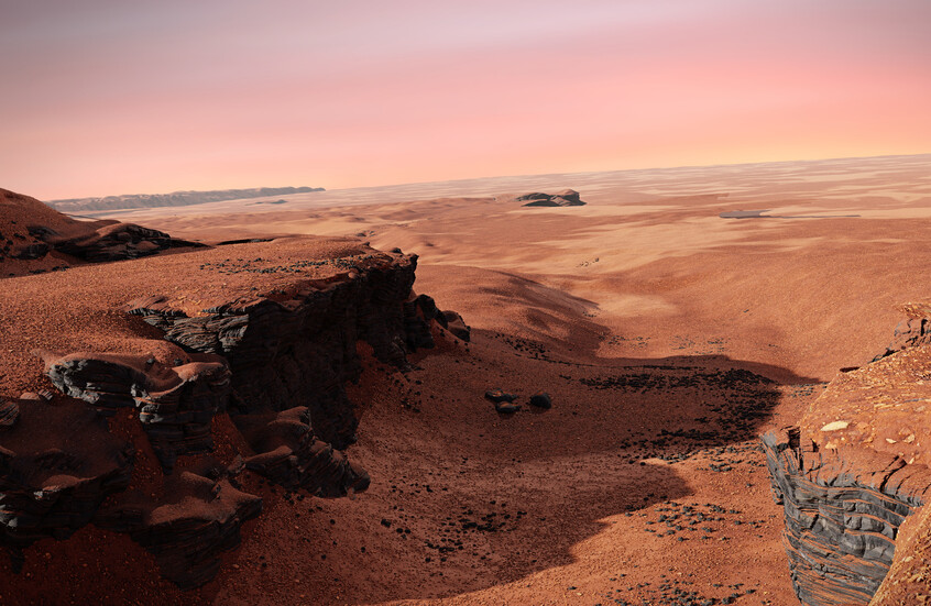 اكتشاف بركان مريخي ظل مخفيا عن أعين العلماء 15 عاما!