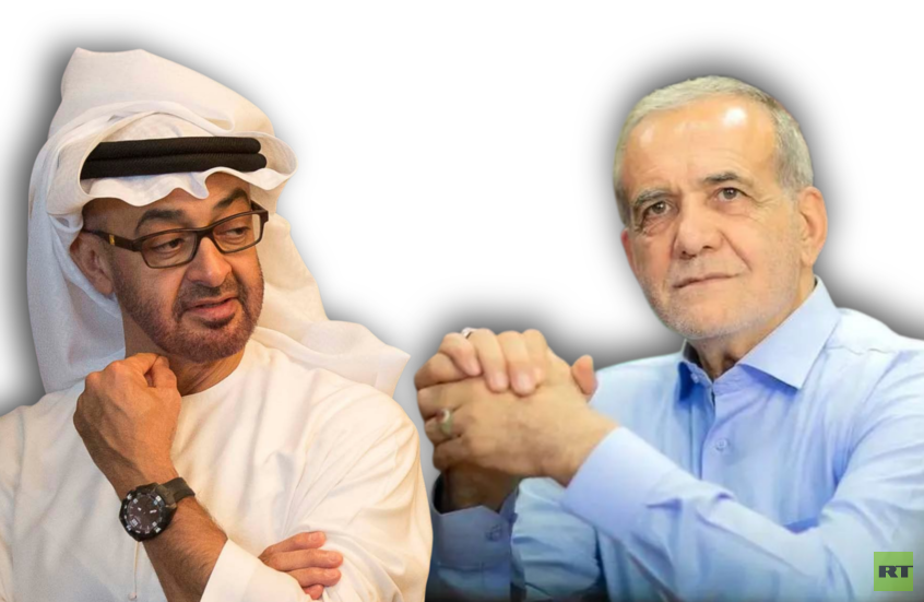 بزشكيان لبن زايد: إذا استمرت جرائم إسرائيل لن تشهد المنطقة سلاما!