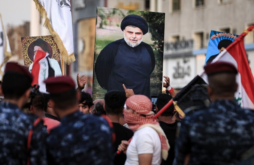 مقتدى الصدر يدعو إلى تظاهرات في العراق تنديدا "بالإرهاب الصهيوني والأمريكي"