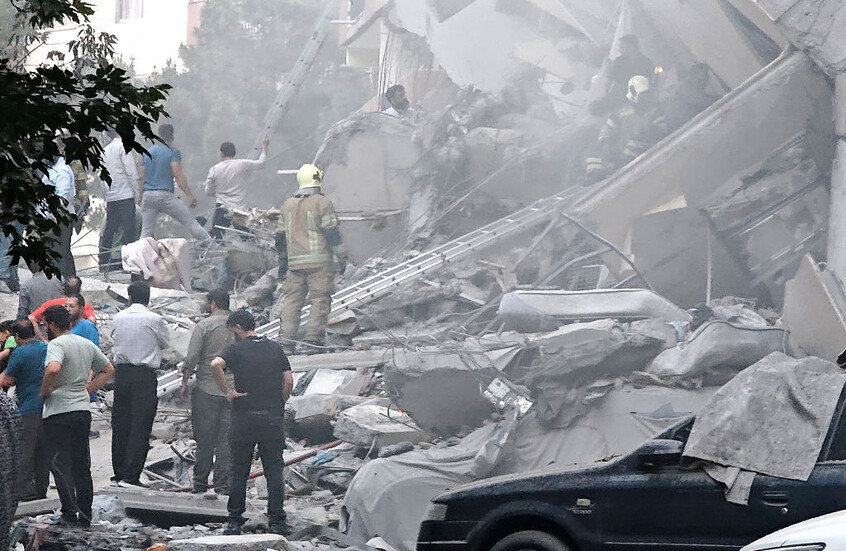 المقاتلات الإسرائيلية تنطلق لموجة هجمات جديدة في إيران