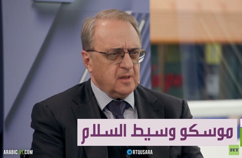 مبعوث بوتين إلى الشرق الأوسط ميخائيل بوغدانوف يحذر من المساس بمحطة بوشهر الإيرانية