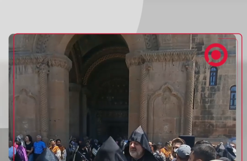 موكب دعم للكنيسة الرسولية الأرمنية في أرمينيا
