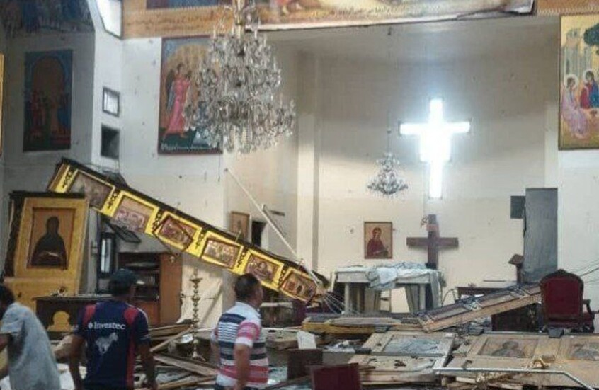 فرنسا تندد بالهجوم "الخسيس" على كنيسة في دمشق